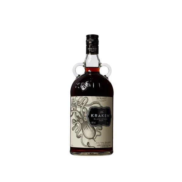 The Kraken Black Spiced Rum 1ltr