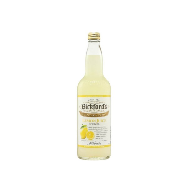 Bickford's Lemon Juice Cordial 750ml