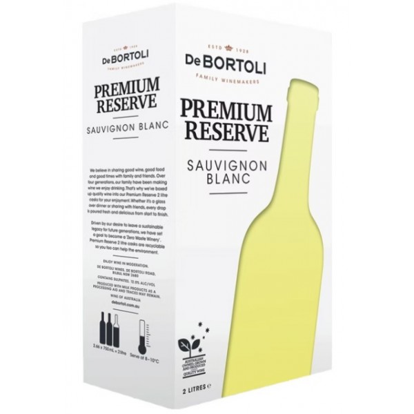 De Bortoli Premium Reserve Sauvignon Blanc 2Ltr