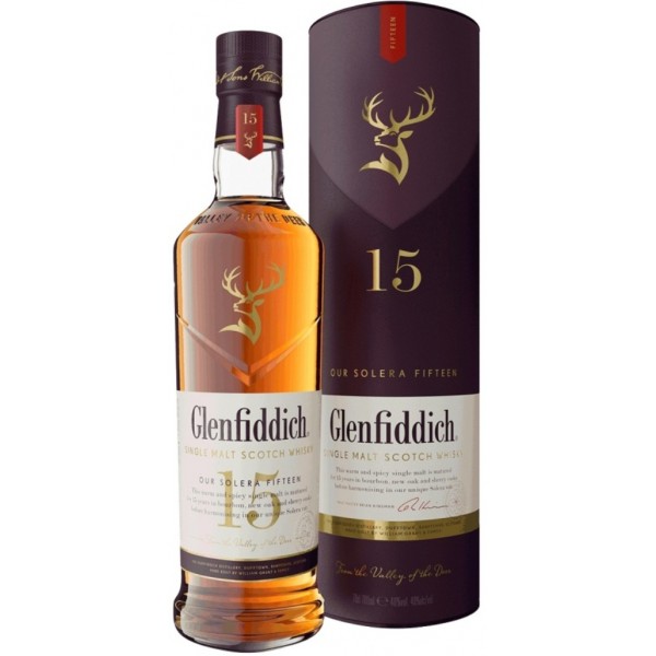 Glenfiddich 15yr Old Whiskey 700ml