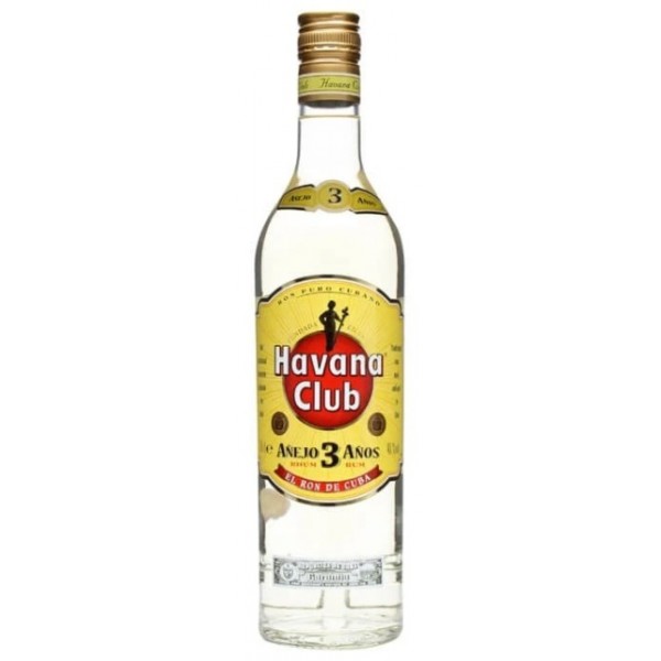 Havana Club Anejo 3 Años Cuban Rum 700ml