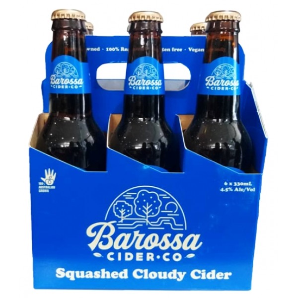 The Barossa Cider Co. Squashed Cloudy Cider 6PK Bottle 330ml