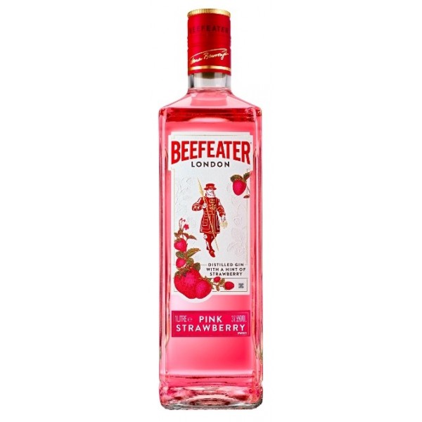 Beefeater Strawberry Pink Dry Gin  1Ltr