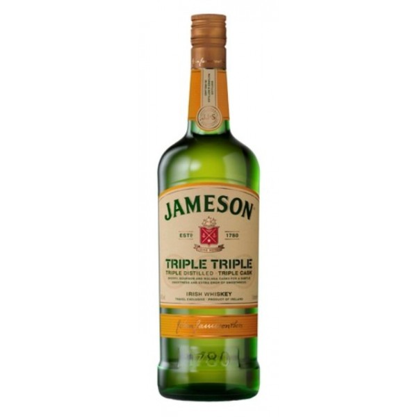 Jameson Triple Triple Irish Whisky 1Ltr